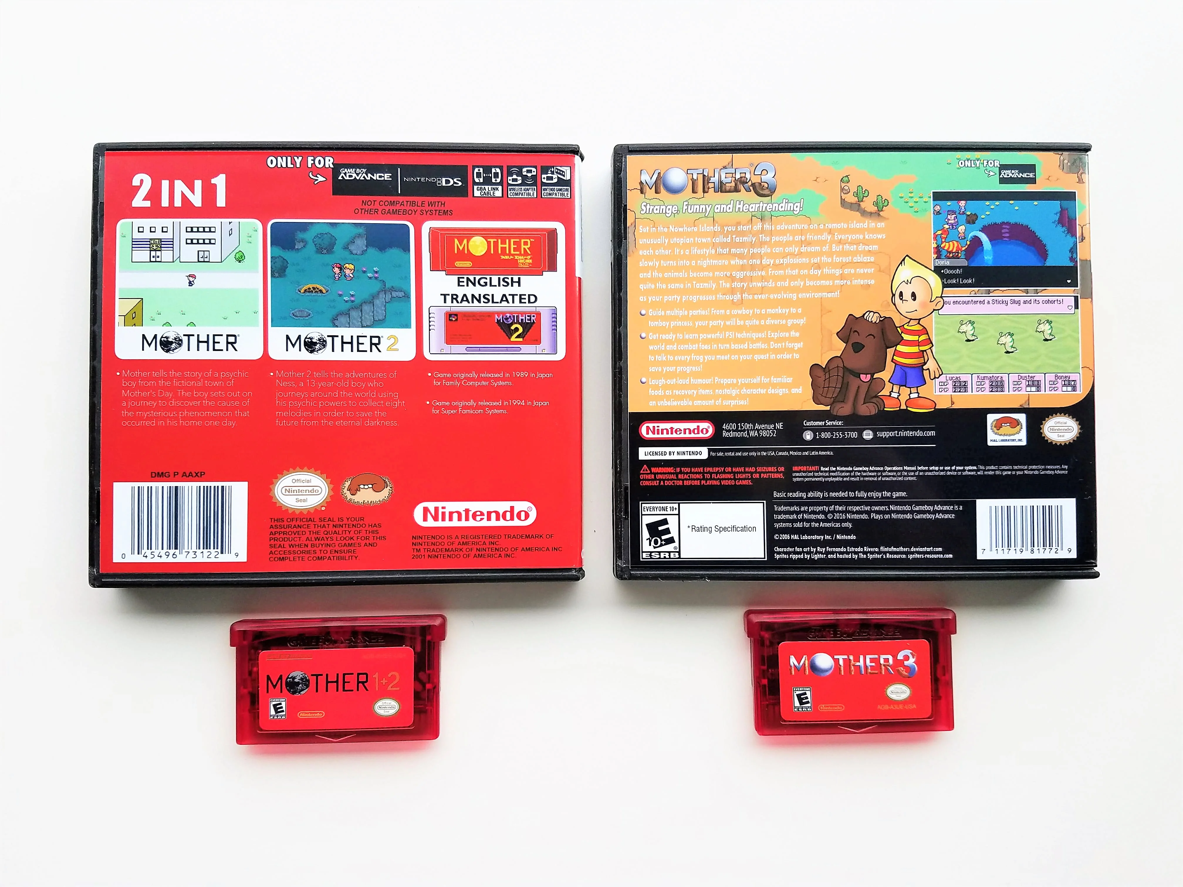 Mother 1+2+ 3 (Gameboy Advance GBA) - Image 2