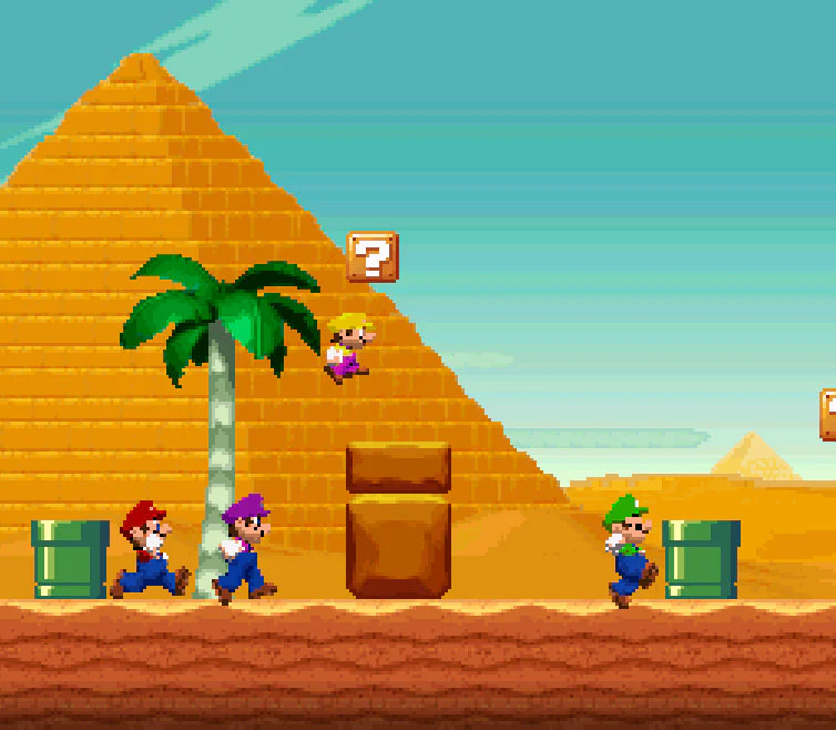 New Super Mario Land - (Super Nintendo SNES) - Image 6