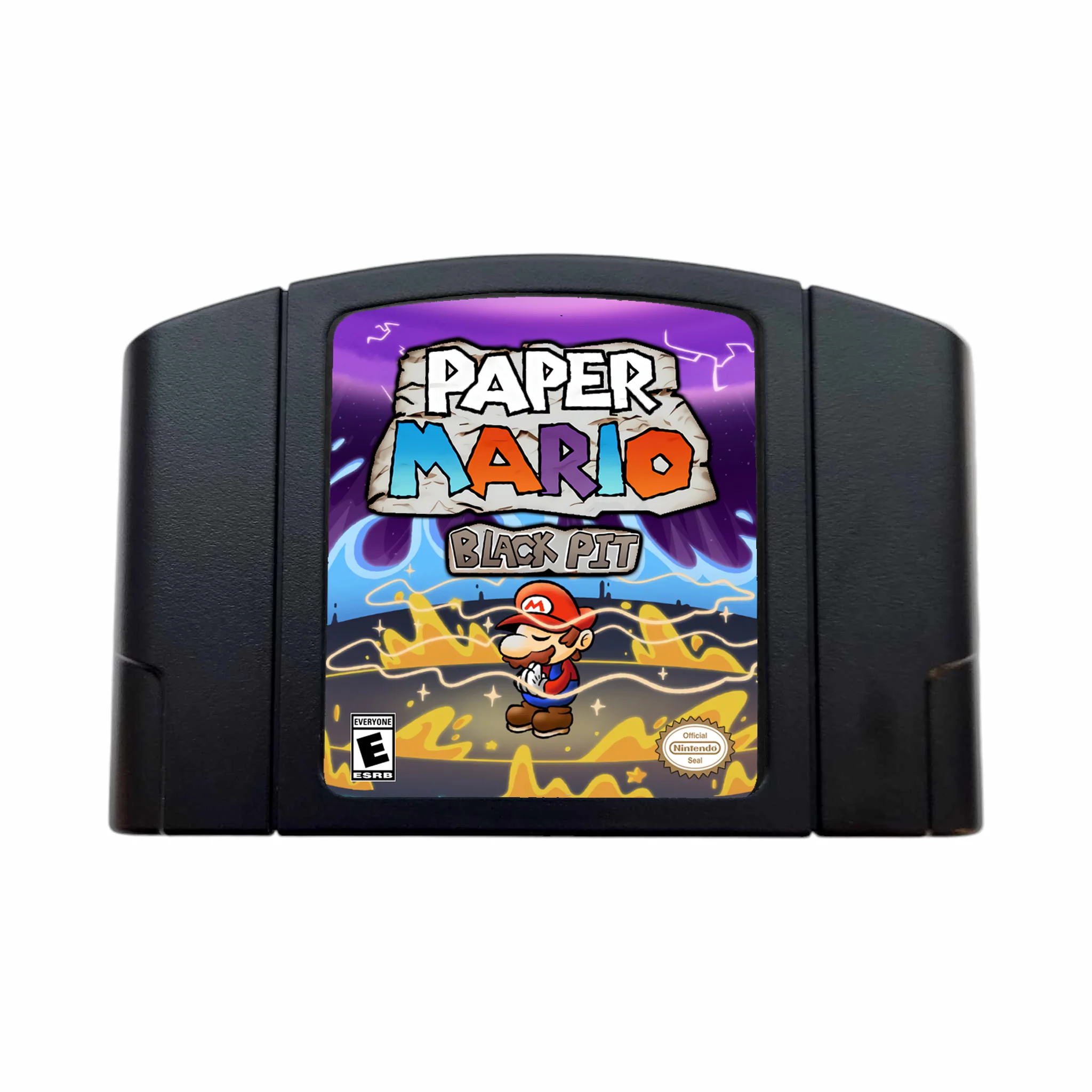 Paper Mario Black Pit (Nintendo 64 N64)