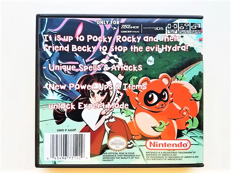 Pocky & Rocky w/ Becky (Gameboy Advance GBA) - Image 2