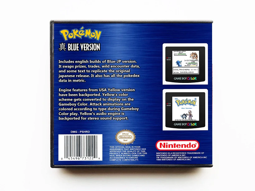 Pokemon 真 Shin Blue (Gameboy GB) - Image 4