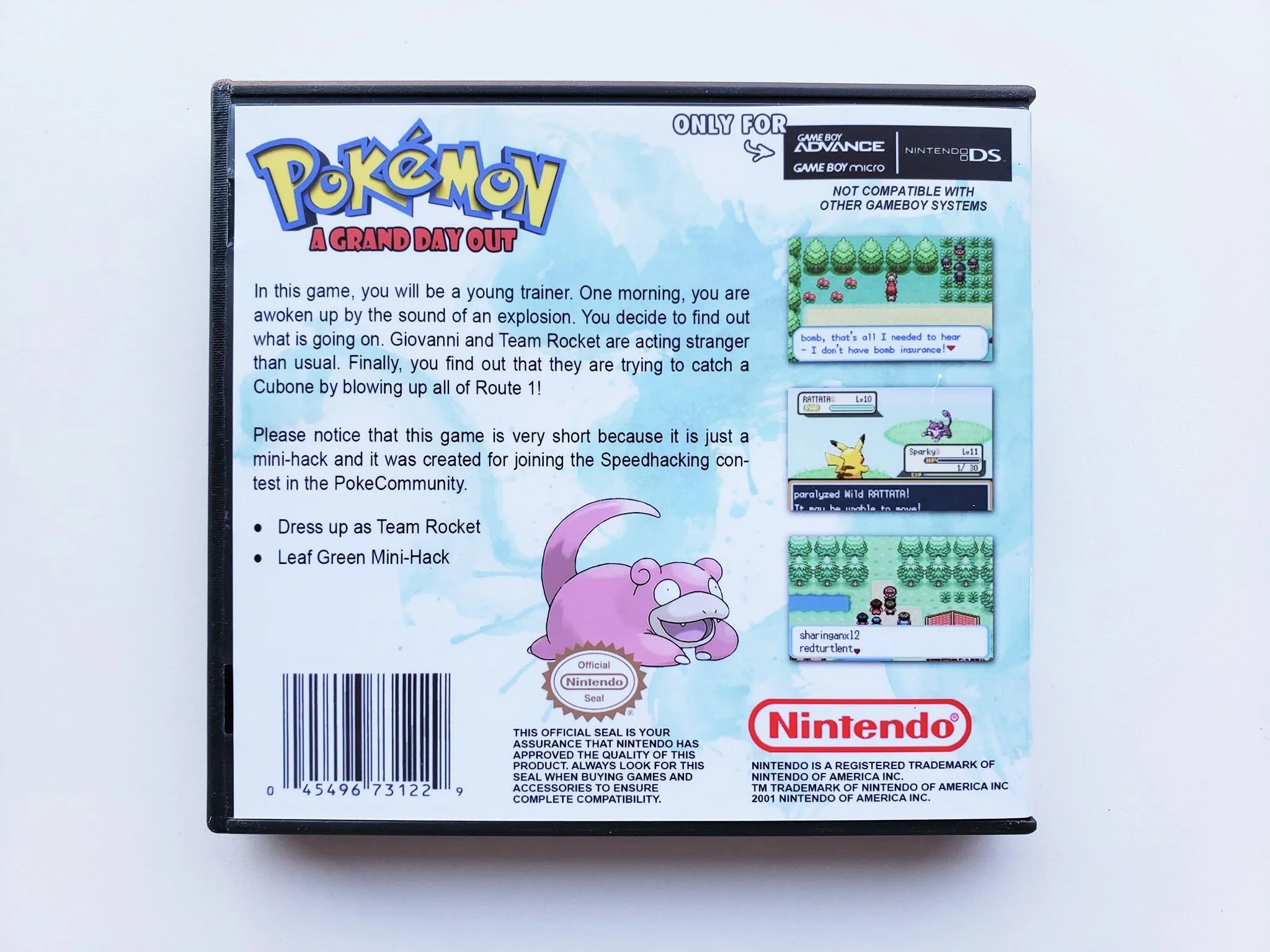 Pokemon A Grand Day Out (Gameboy Advance GBA) - Image 2