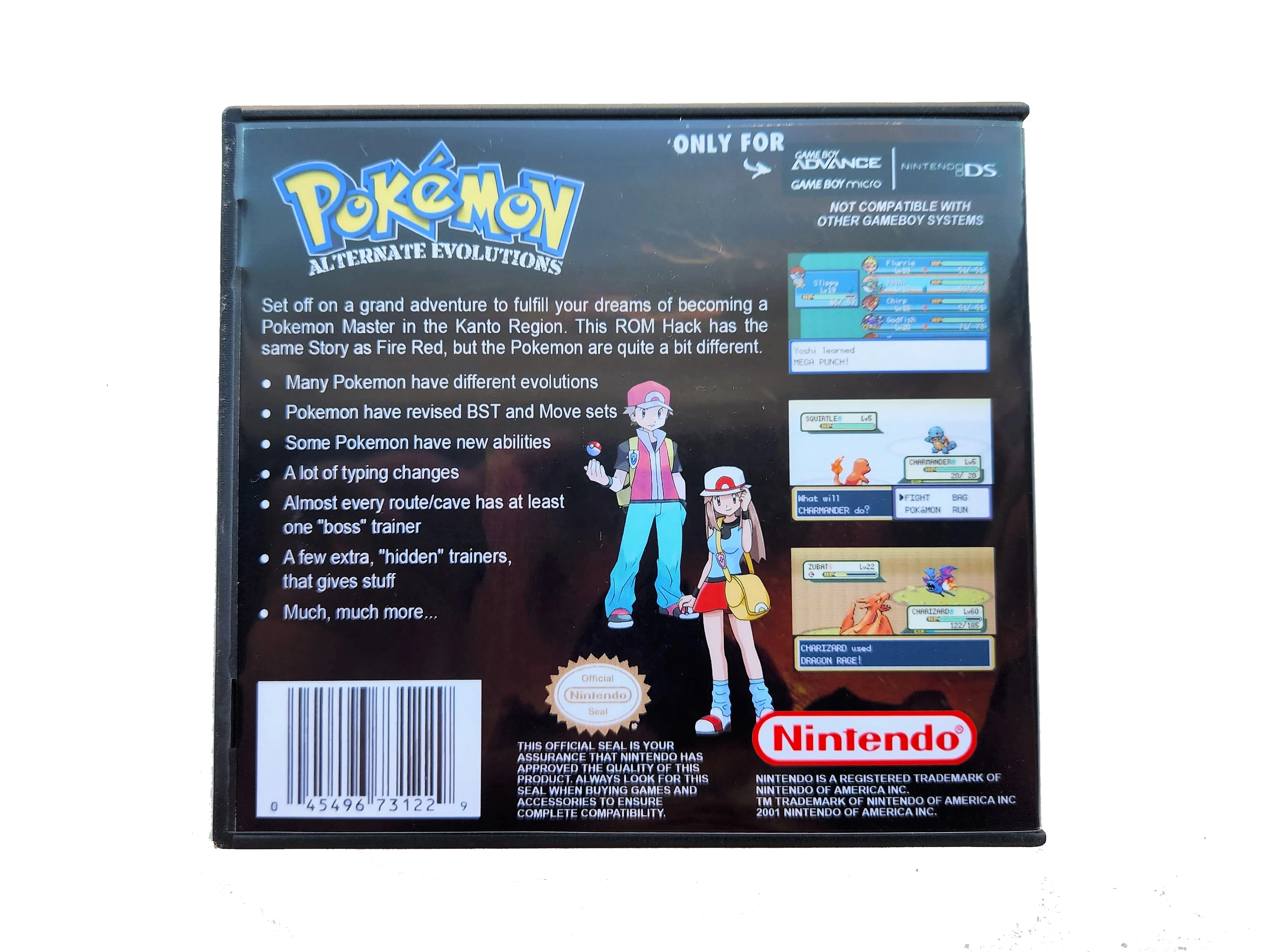 Pokemon Alternate Evolutions (Gameboy Advance GBA) - Image 2