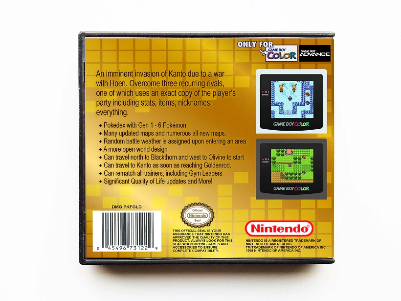 Pokemon Ambrosia (Gameboy Color GBC) - Image 2