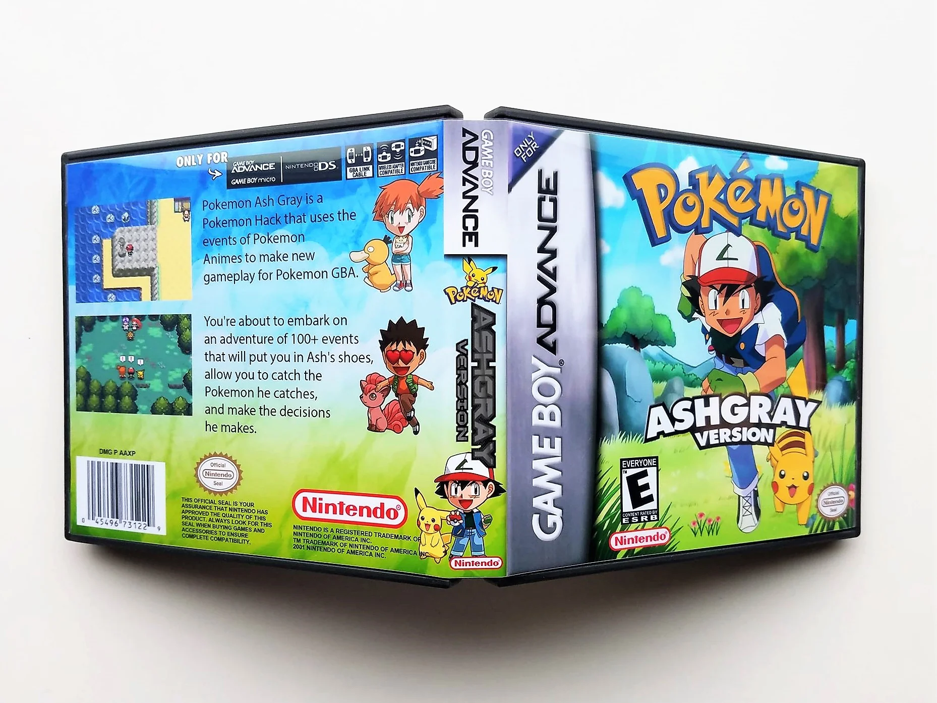 Pokemon Ash Gray (Gameboy Advance GBA) - Image 3