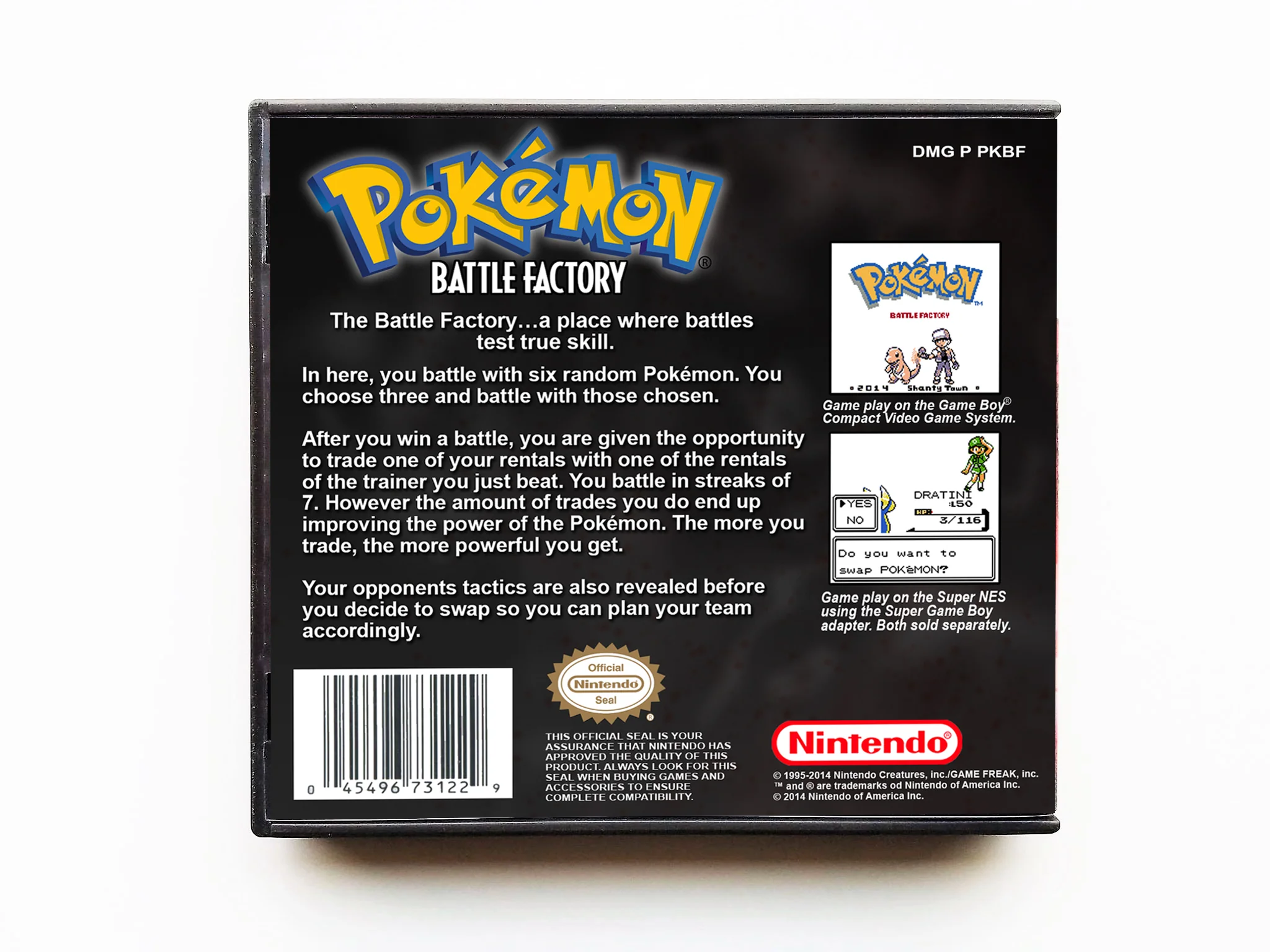 Pokemon Battle Factory (Gameboy GB) - Image 2