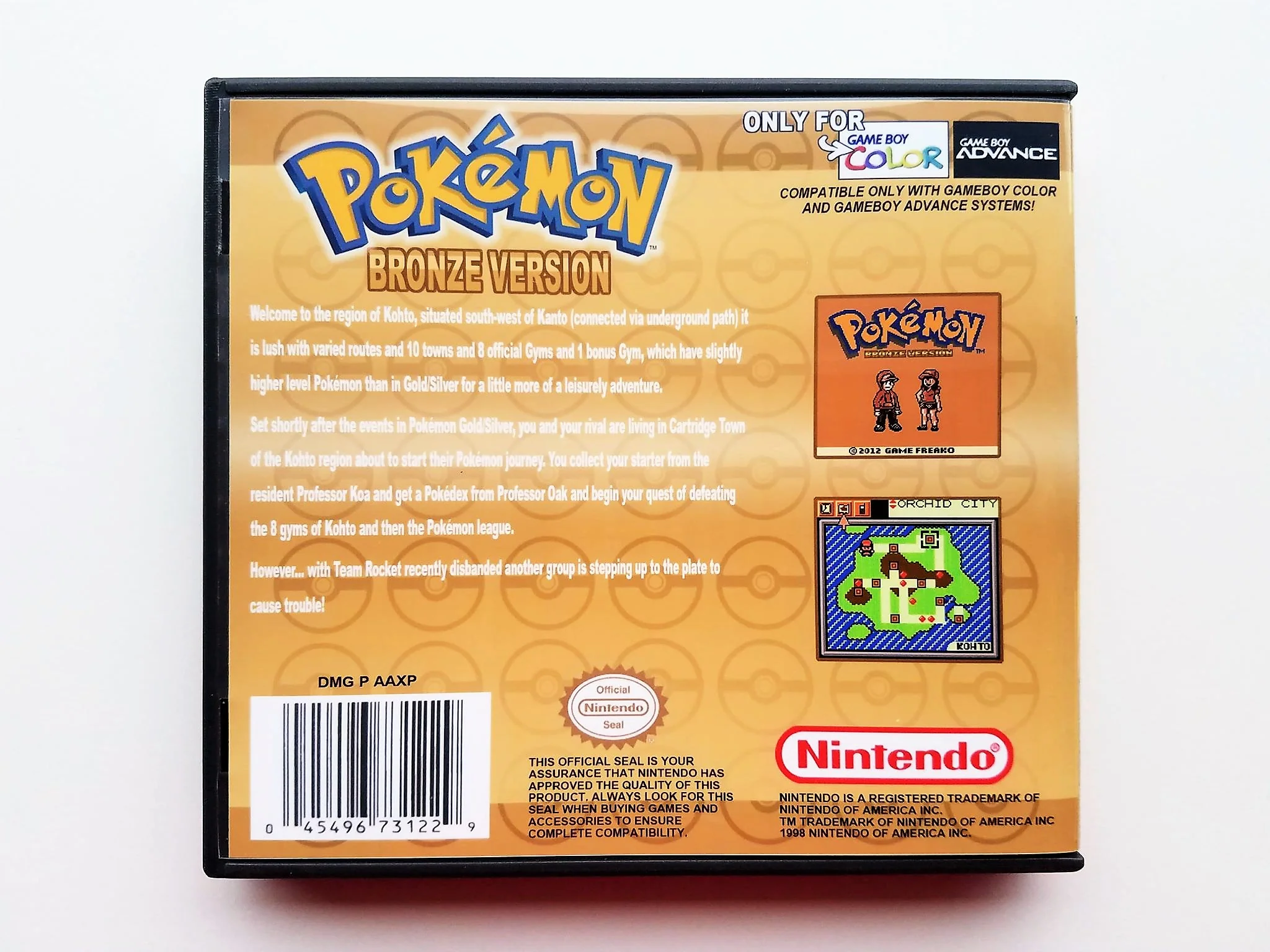 Pokemon Bronze (Gameboy Color GBC) - Image 2