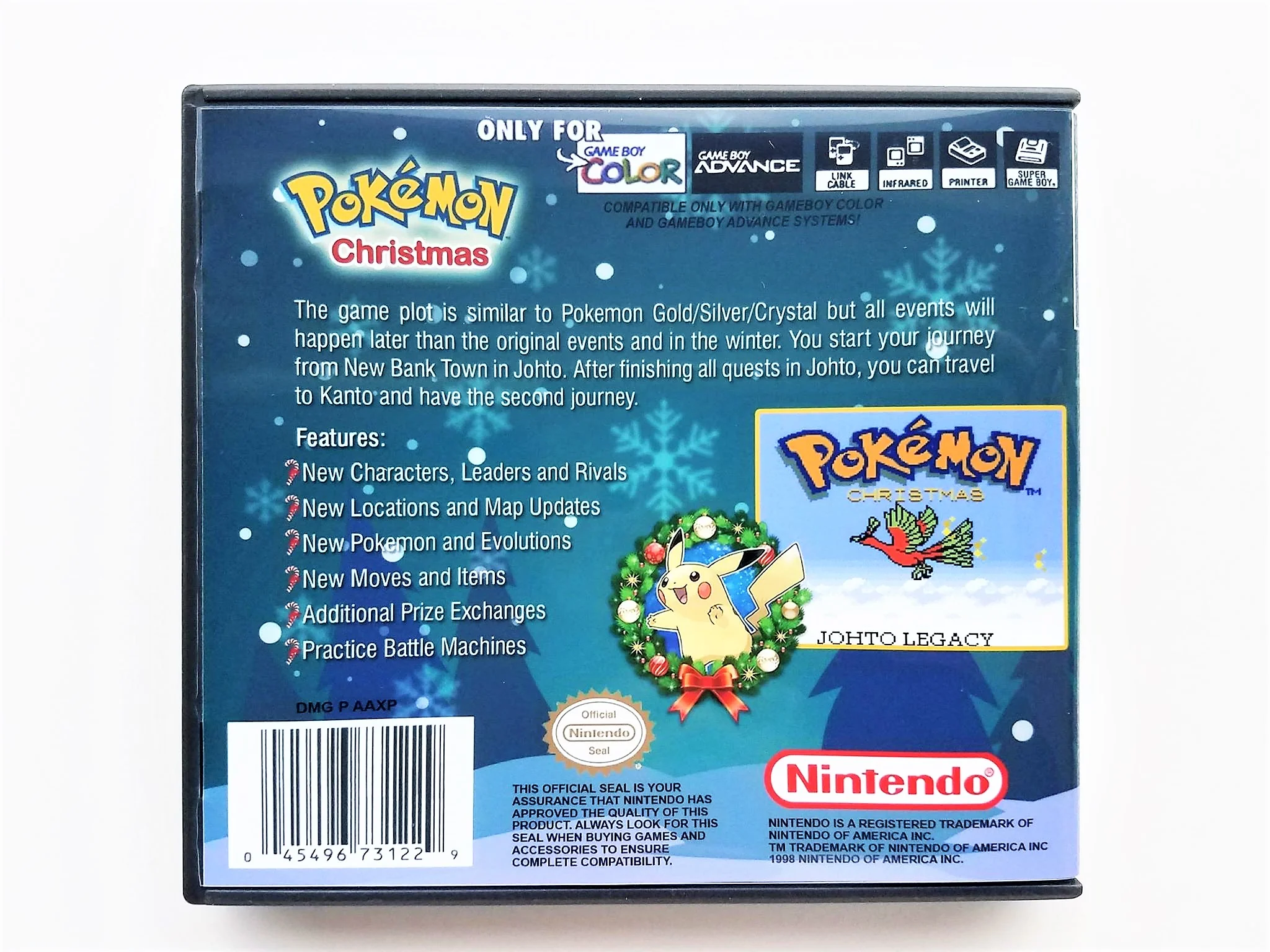 Pokemon Christmas (Gameboy Color GBC) - Image 2