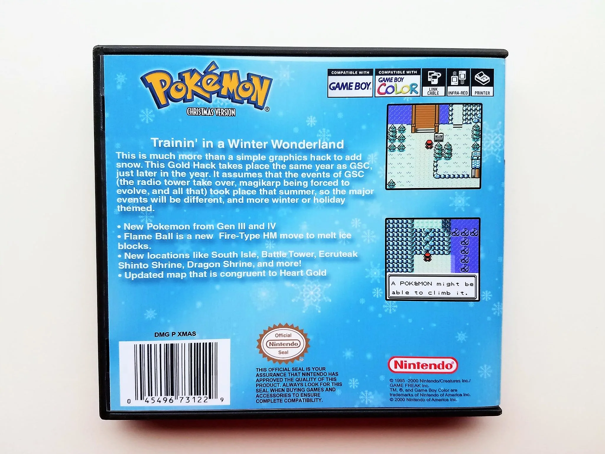 Pokemon Christmas (Gameboy Color GBC) - Image 2