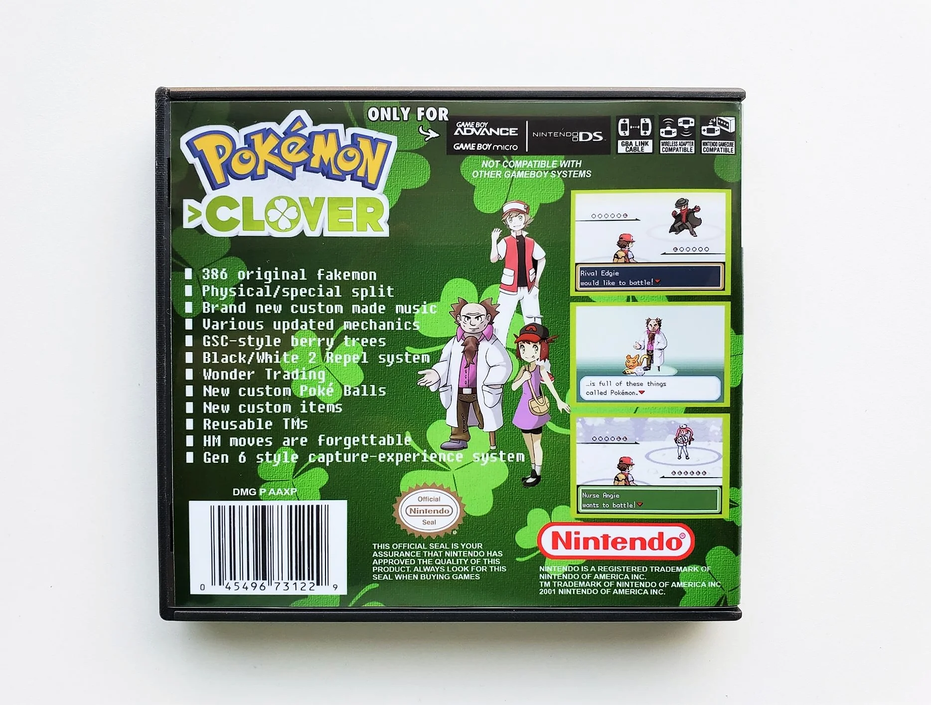 Pokemon Clover (Gameboy Advance GBA) - Image 2