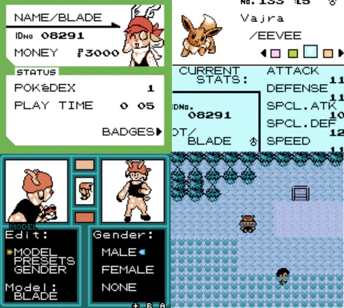 Pokemon Crystal Clear v2.5.10 (Gameboy Color GBC) - Image 4