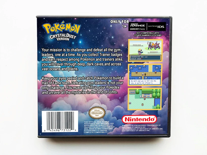 Pokemon Crystal Dust (Gameboy Advance GBA) - Image 2