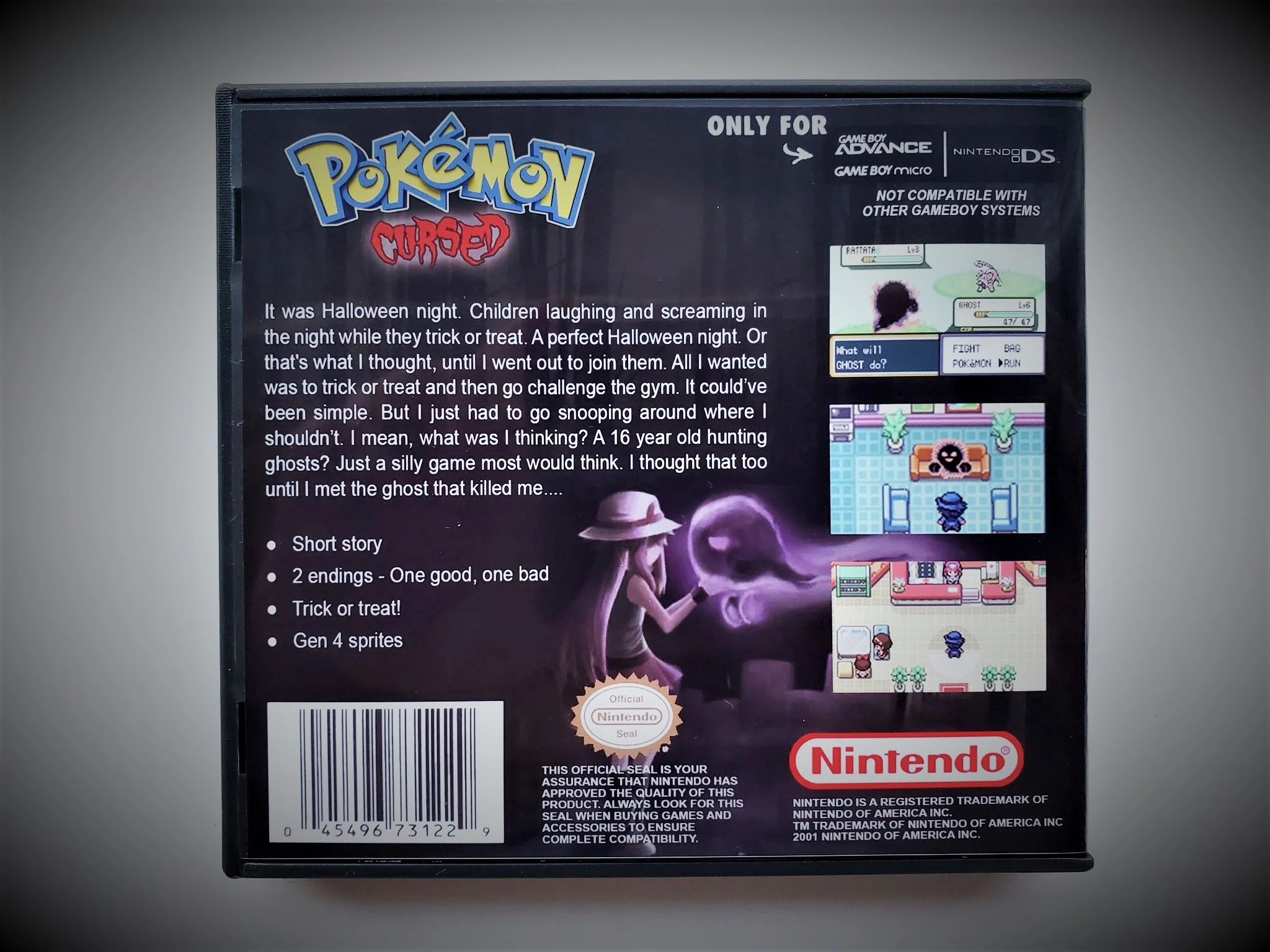 Pokemon Cursed (Gameboy Advance GBA) - Image 2
