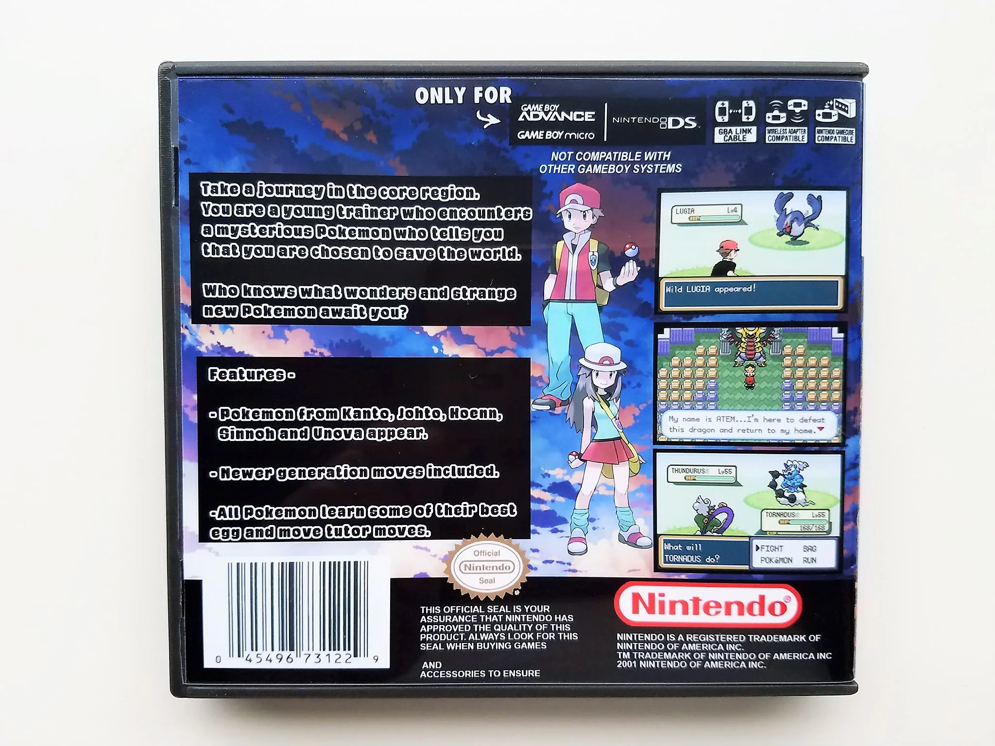 Pokemon Dark Rising 1 (Gameboy Advance GBA) - Image 2
