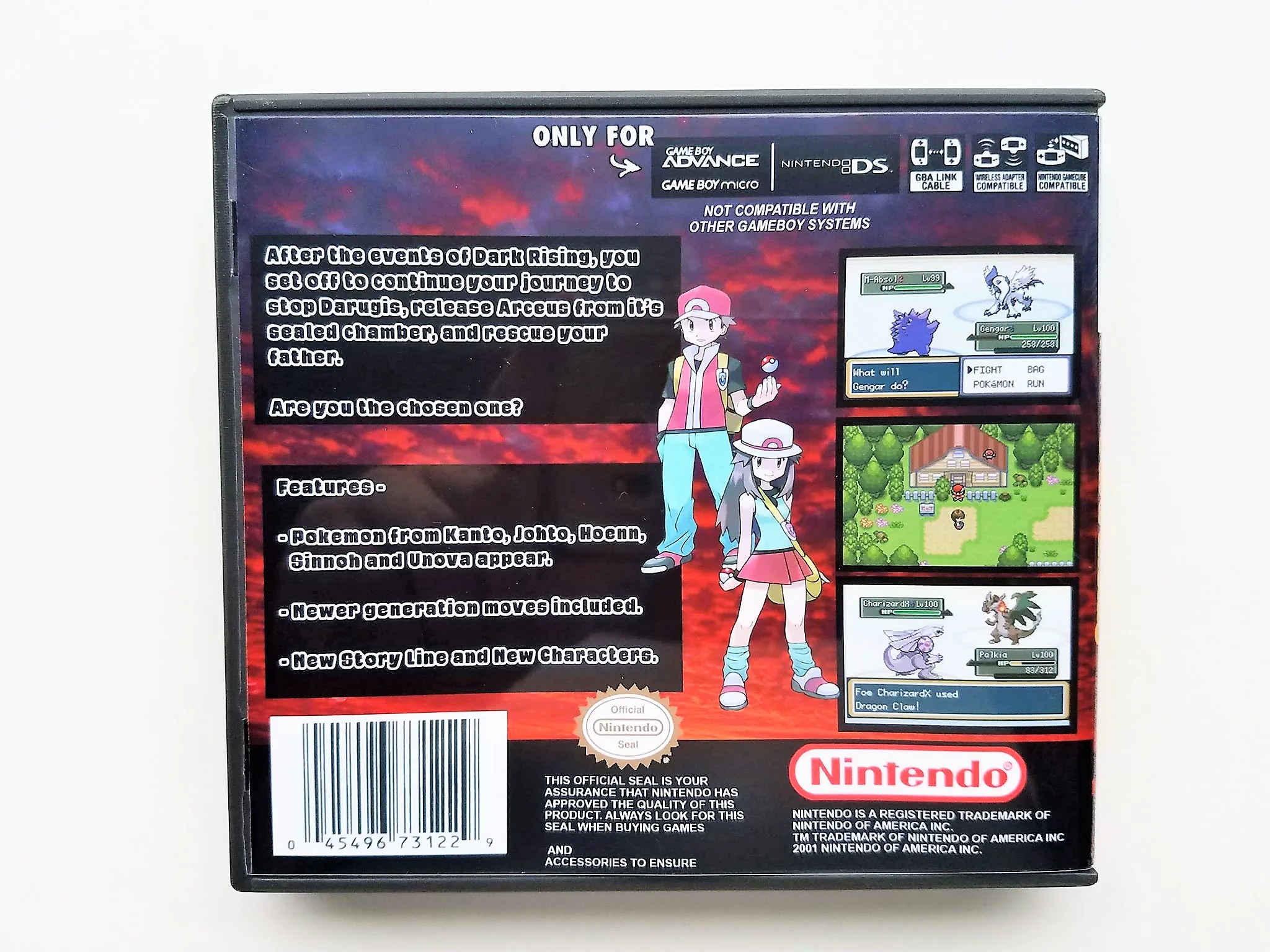 Pokemon Dark Rising 2 (Gameboy Advance GBA) - Image 2