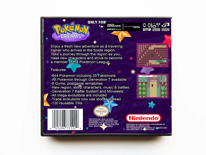 Pokemon Dreams (Gameboy Advance GBA) - Image 2