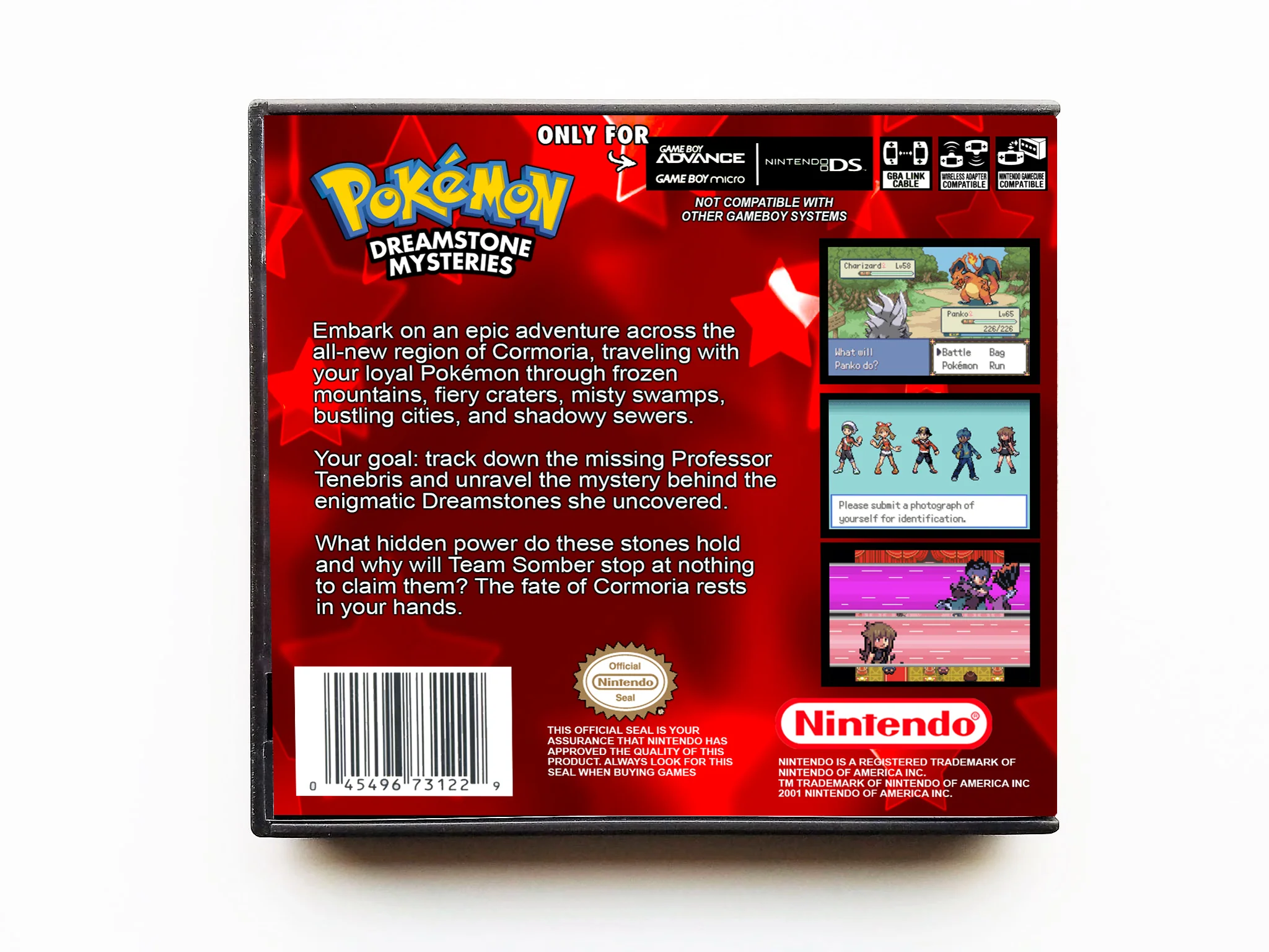 Pokemon Dreamstone Mysteries (Gameboy Advance GBA) - Image 2