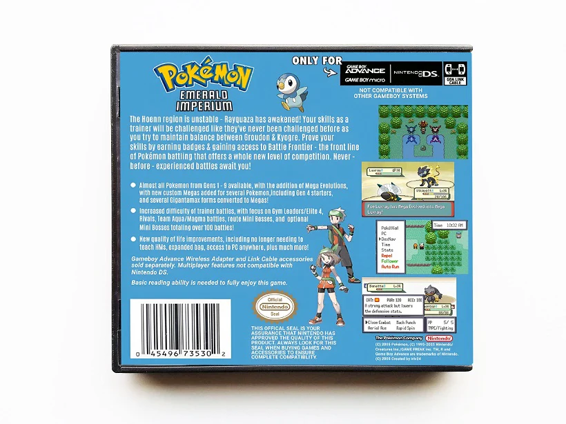 Pokemon Emerald Imperium (Gameboy Advance GBA) - Image 2