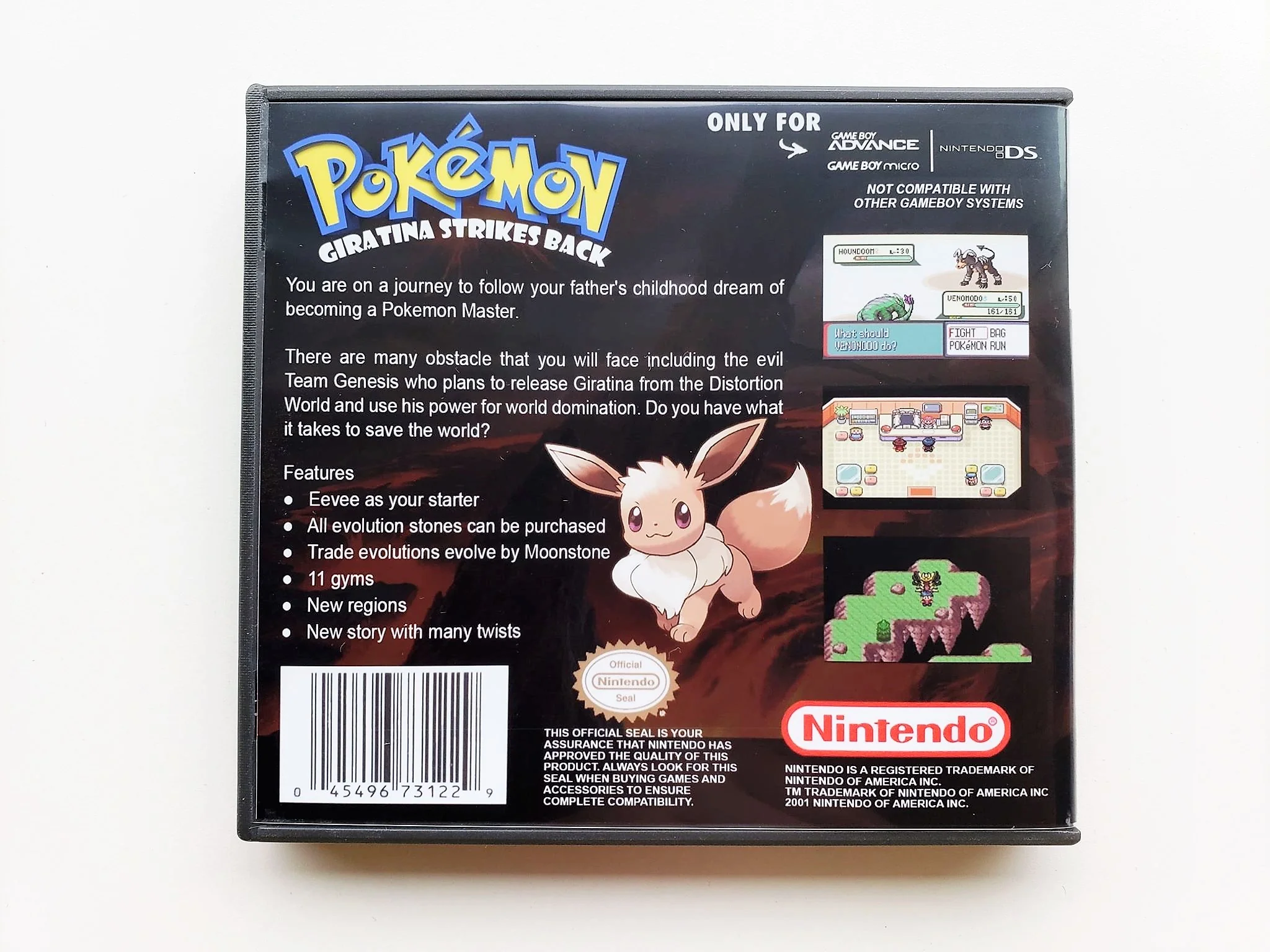 Pokemon Giratina Strikes Back (Gameboy Advance GBA) - Image 2