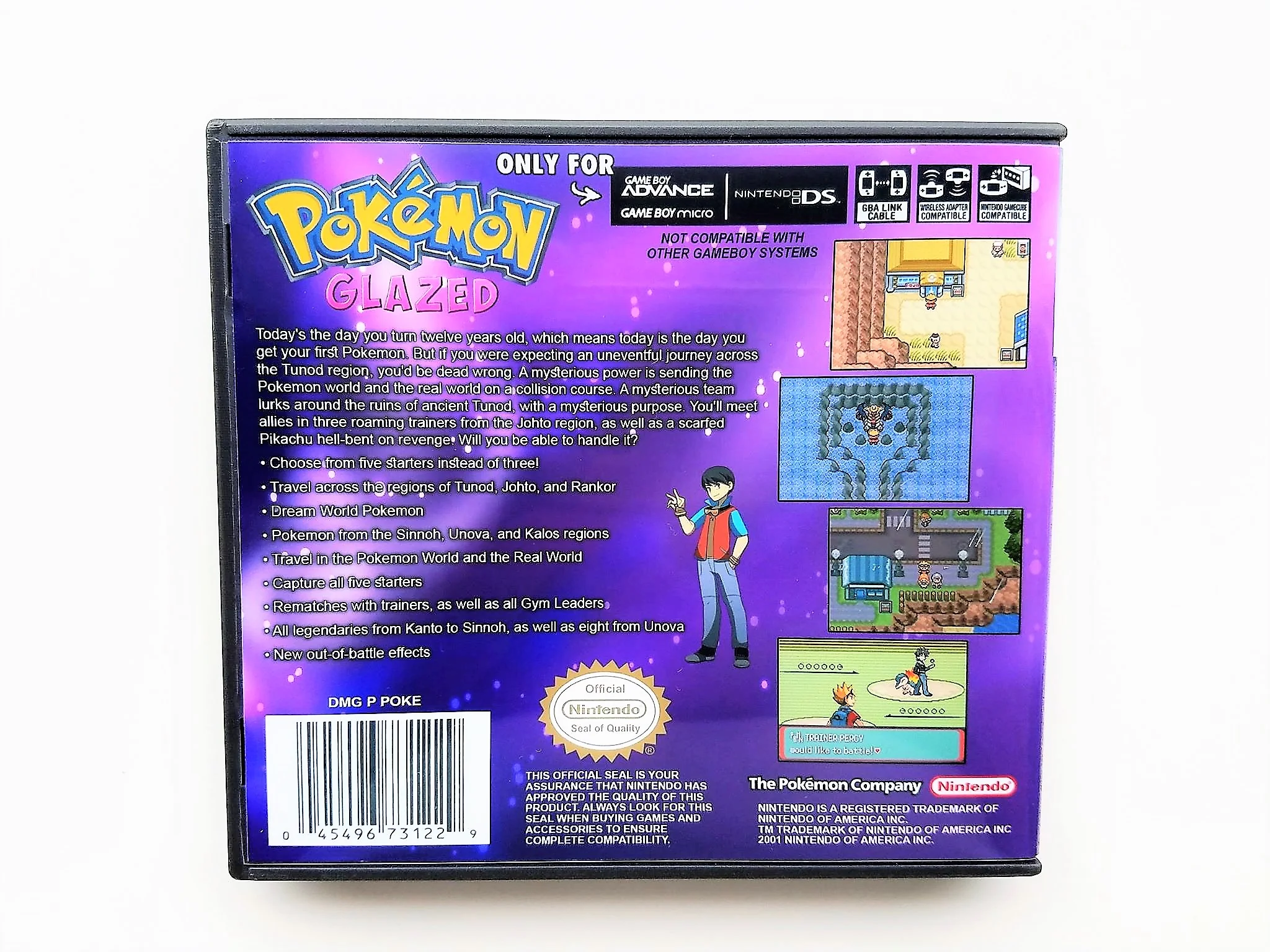 Pokemon Glazed (GBA) - Image 2