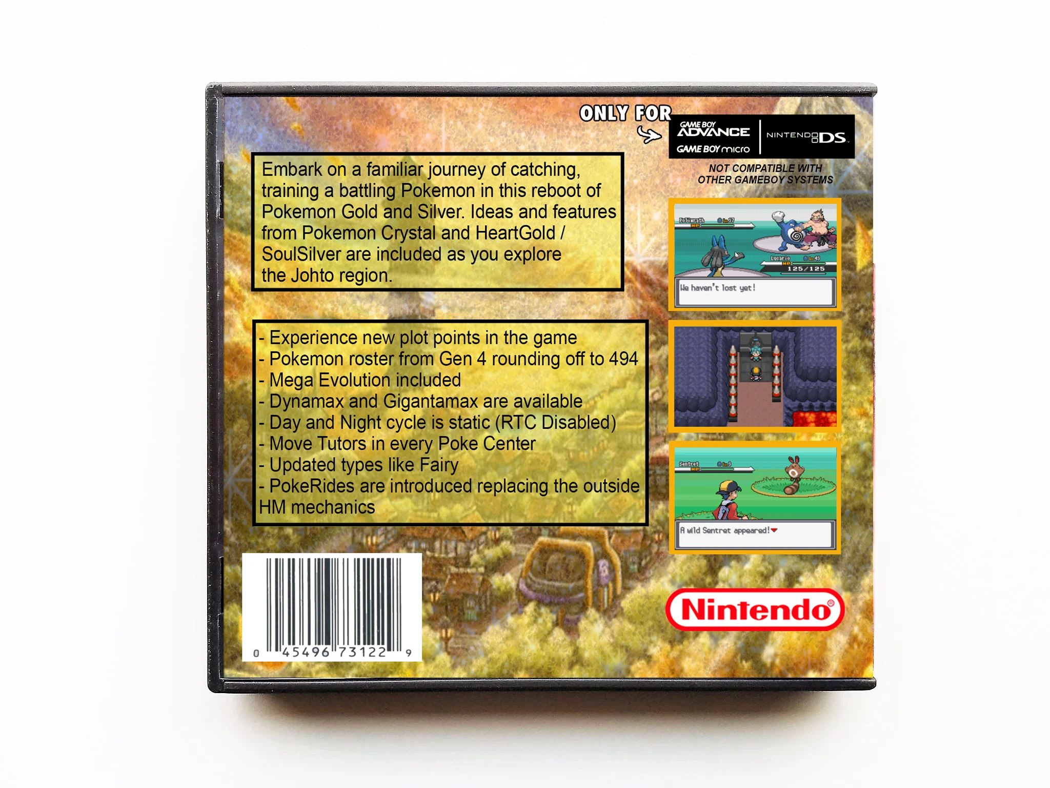 Pokemon GS Chronicles (Gameboy Advance GBA) - Image 2