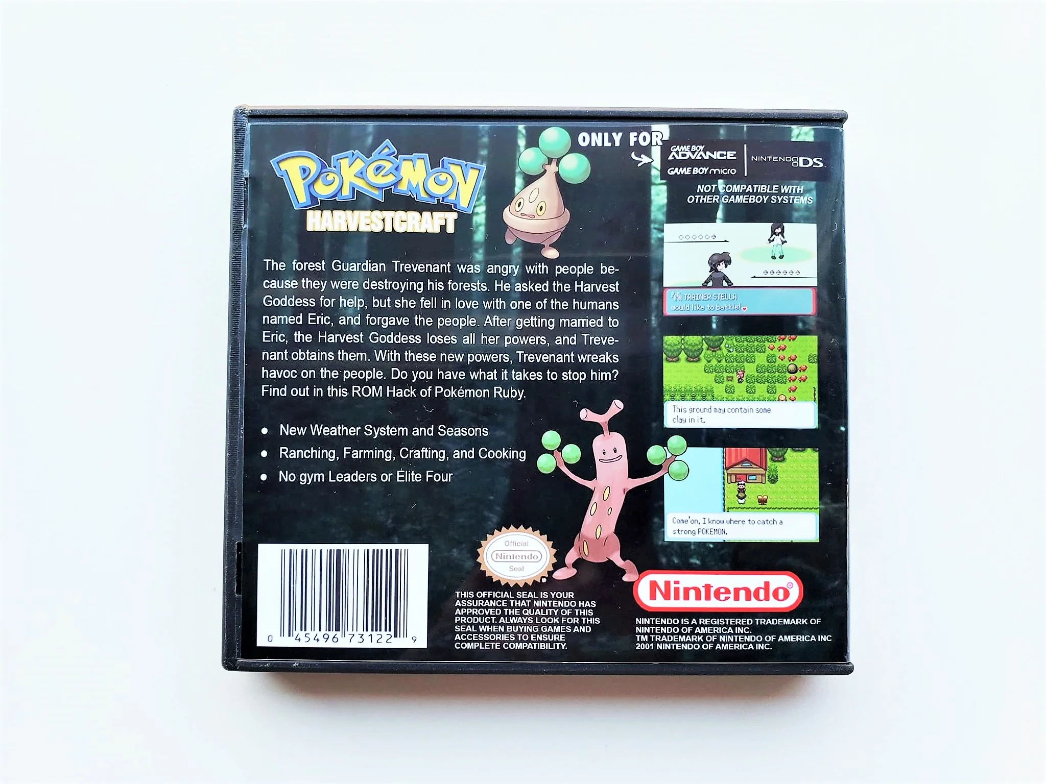 Pokemon Harvest Craft (Gameboy Advance GBA) - Image 2