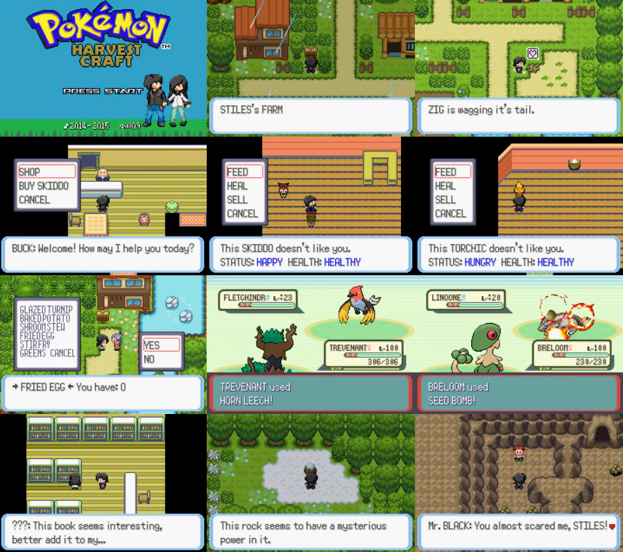 Pokemon Harvest Craft (Gameboy Advance GBA) - Image 4
