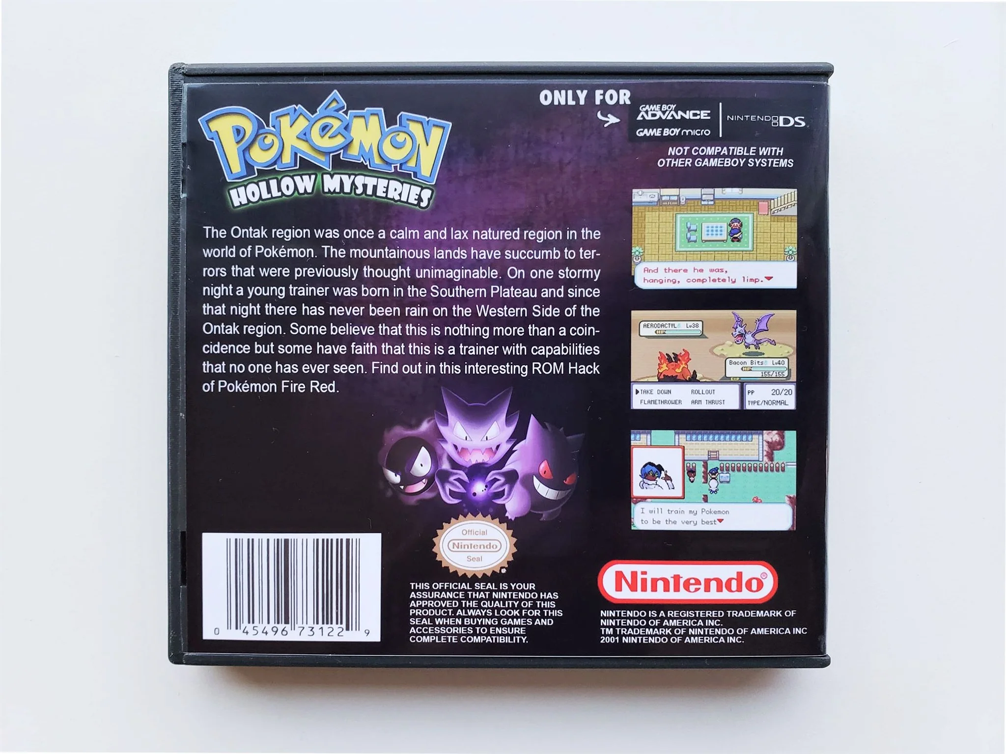 Pokemon Hollow Mysteries (Gameboy Advance GBA) - Image 2