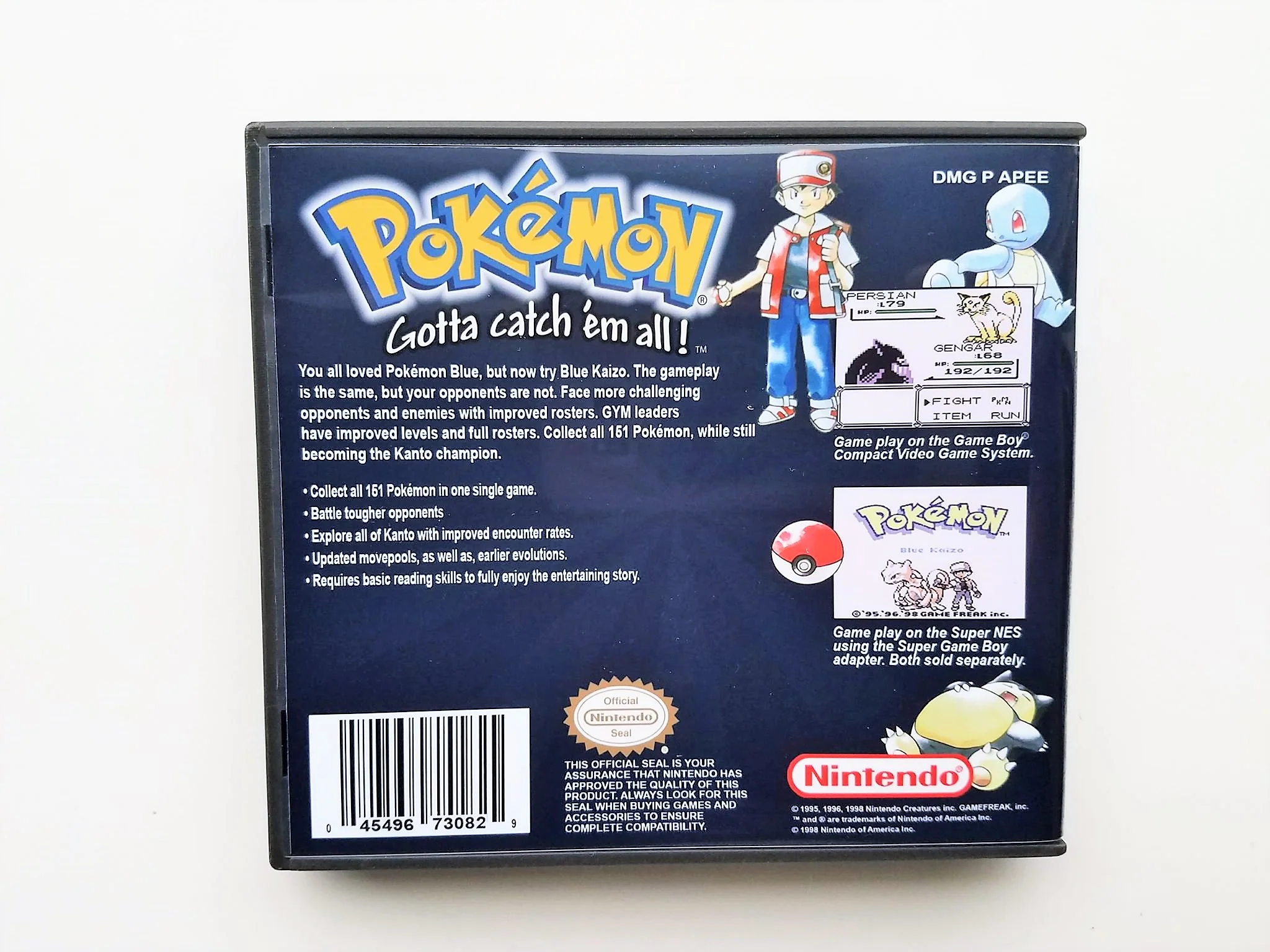 Pokemon Kaizo Blue (Gameboy GB) - Image 2