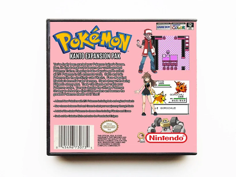 Pokemon Kanto Expansion Pack (Gameboy GB) - Image 2
