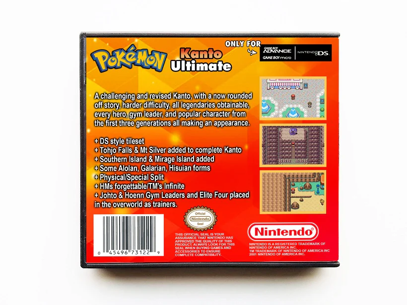 Pokemon Kanto Ultimate (Gameboy Advance GBA) - Image 2