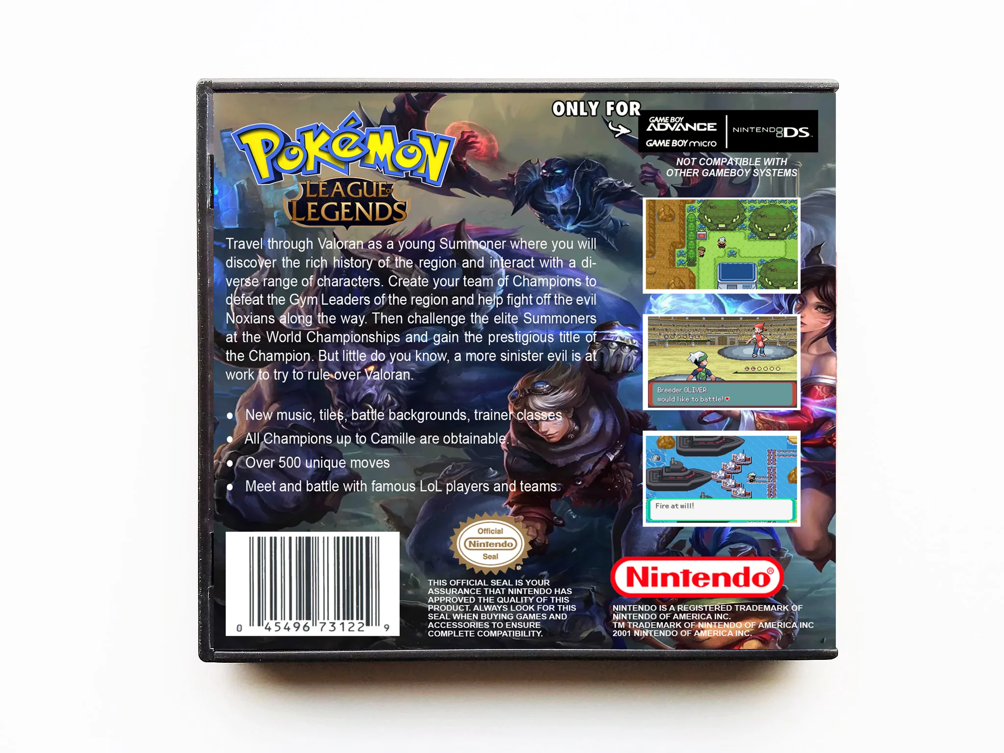 Pokemon League of Legends (Gameboy Advance GBA) - Image 3
