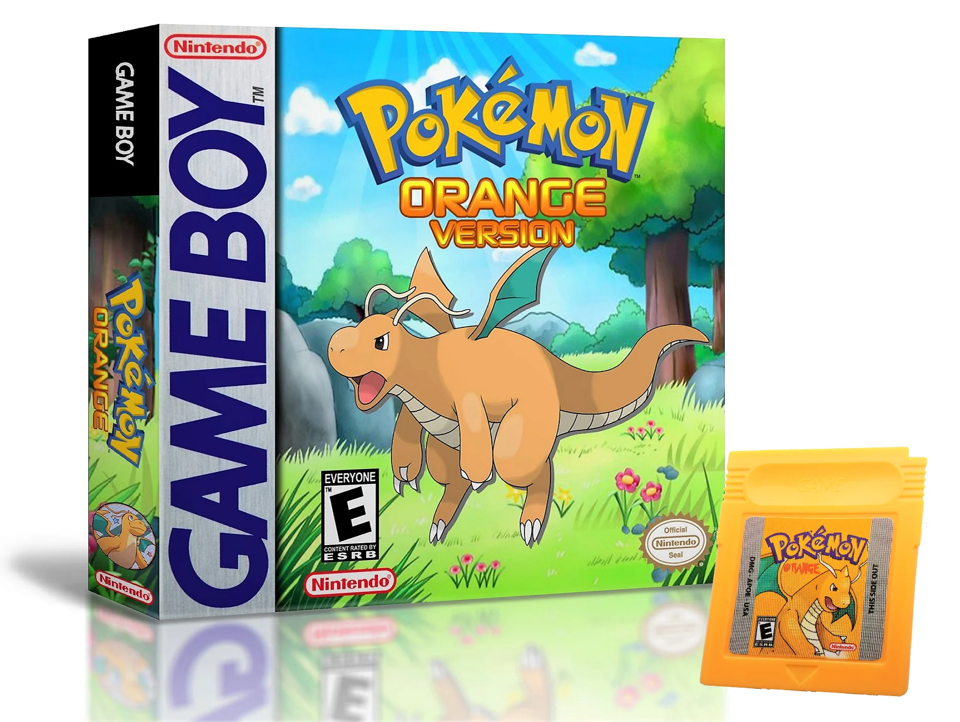 Pokemon Orange (Gameboy GB) Cover #2