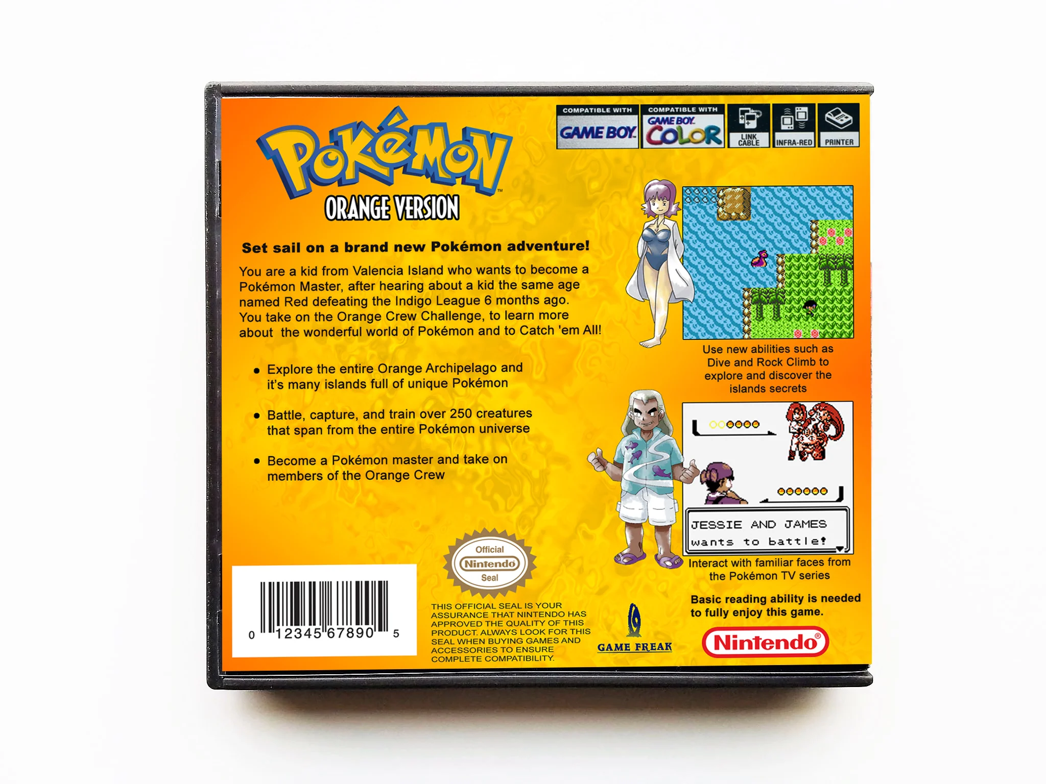 Pokemon Orange - In Color (GBC) - Image 2