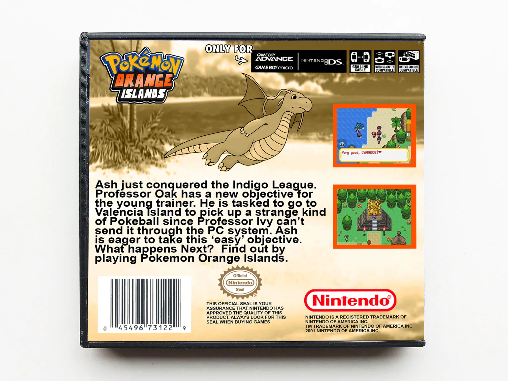 Pokemon Orange Islands (Gameboy Advance GBA) - Image 2