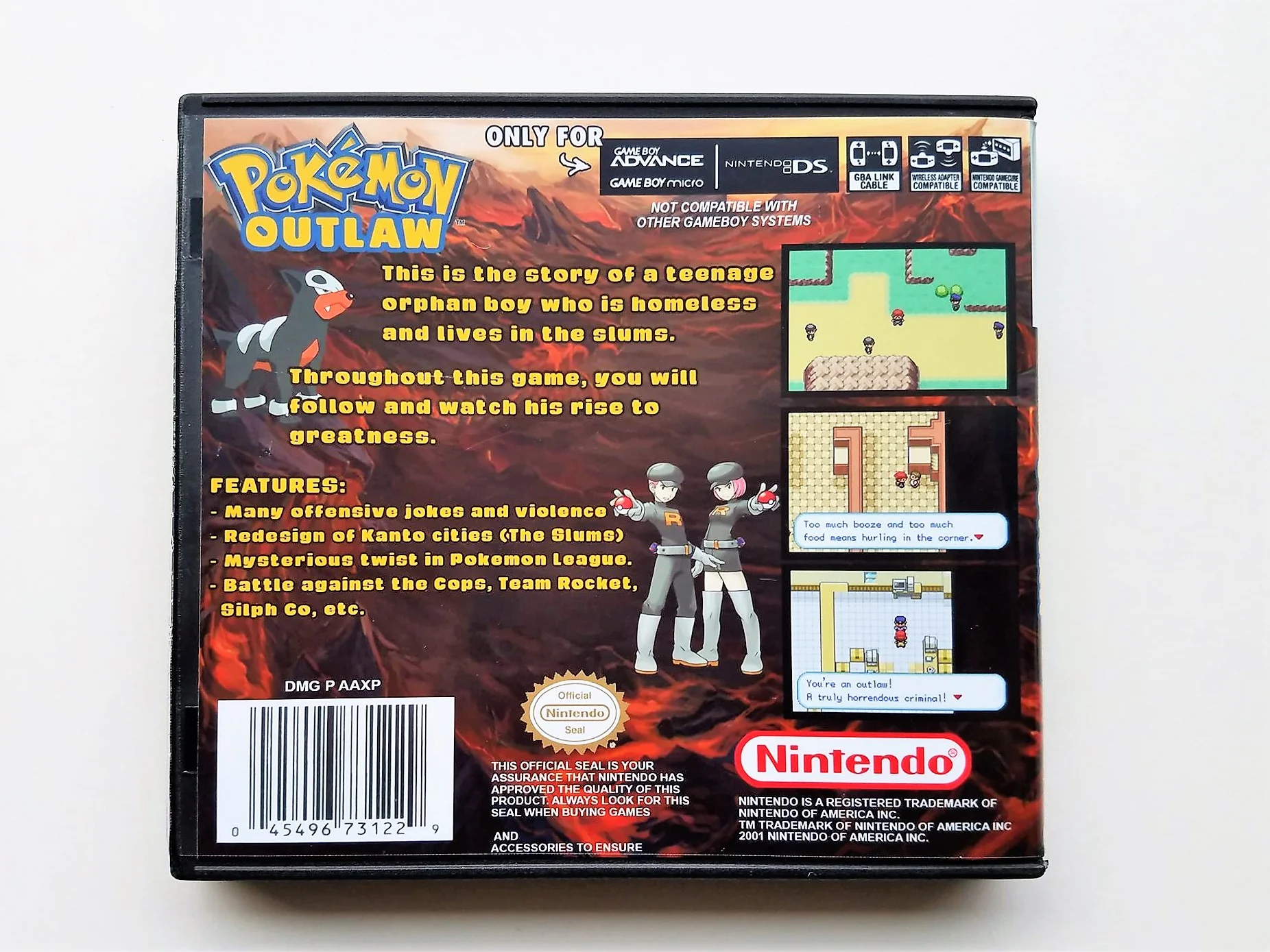 Pokemon Outlaw (Gameboy Advance GBA) - Image 2