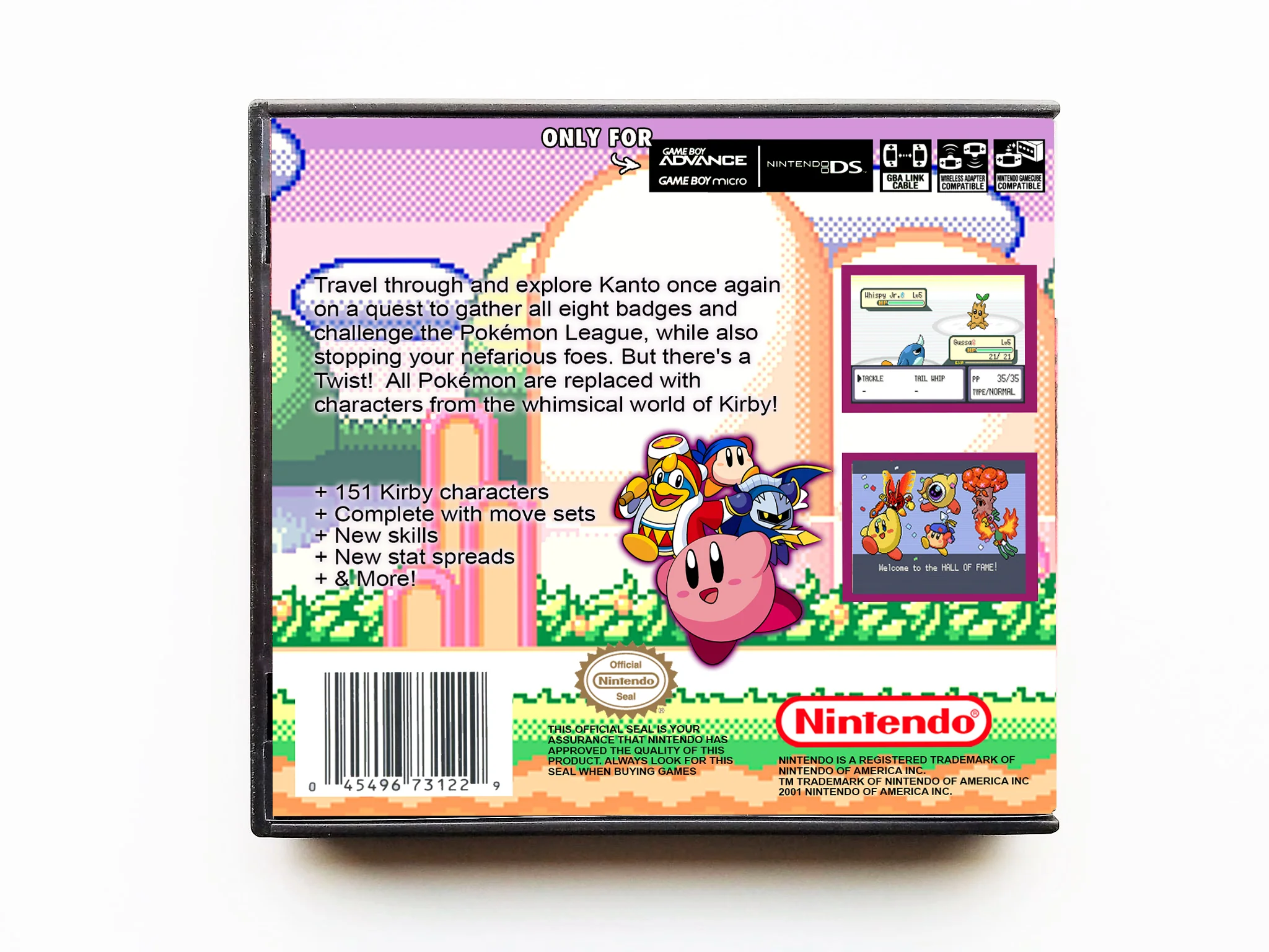 Pokemon Puffy Pink (Gameboy Advance GBA) - Image 2