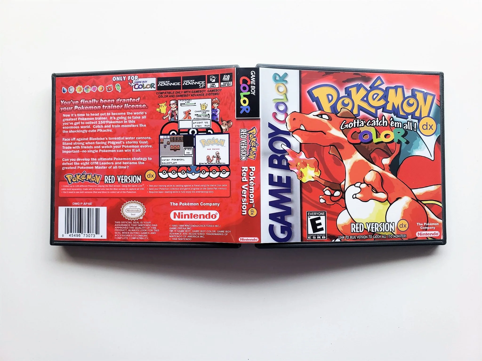 Pokemon Red DX "Full Color" (Gameboy Color GBC) - Image 3
