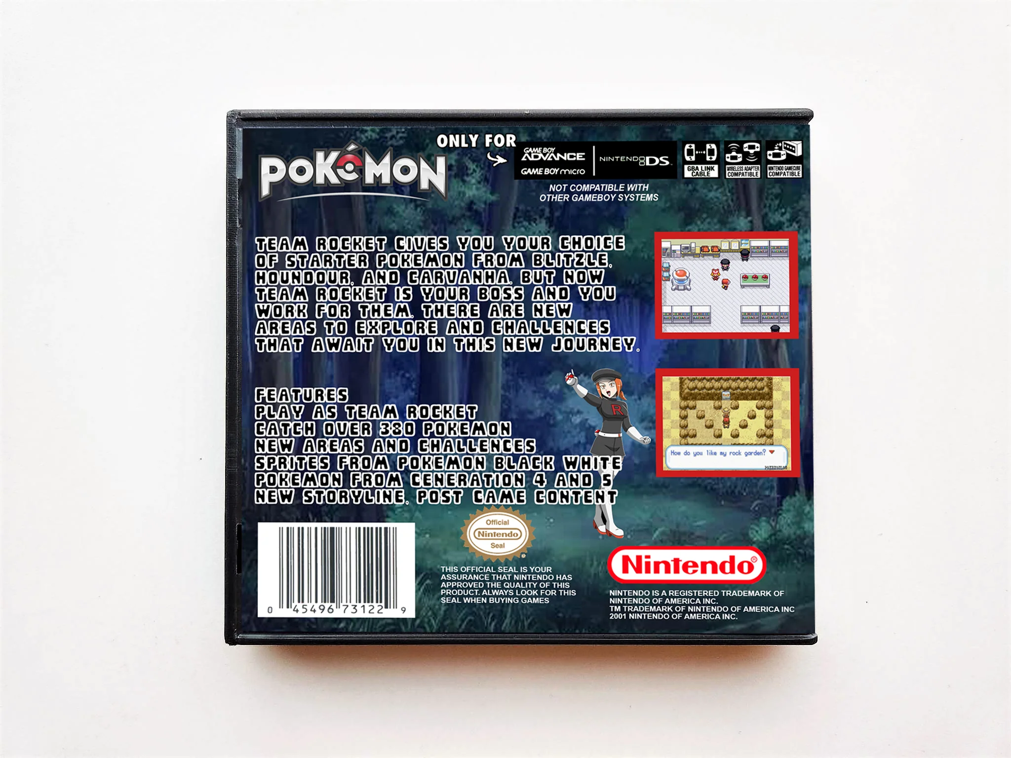 Pokemon Rocket Strike (Gameboy Advance GBA) - Image 2