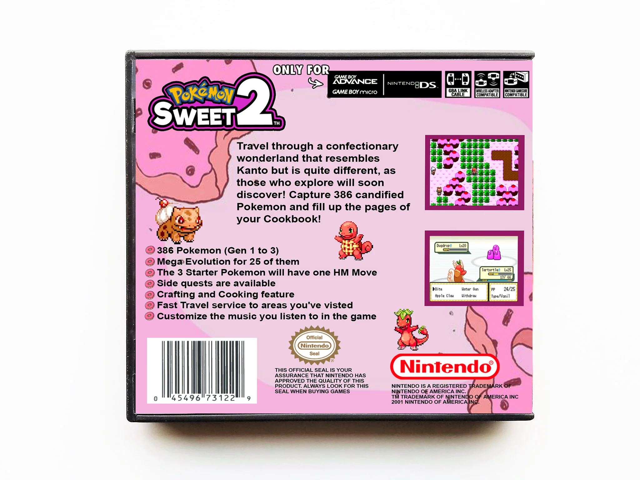 Pokemon Sweet 2th Tooth (Gameboy Advance GBA) - Image 2