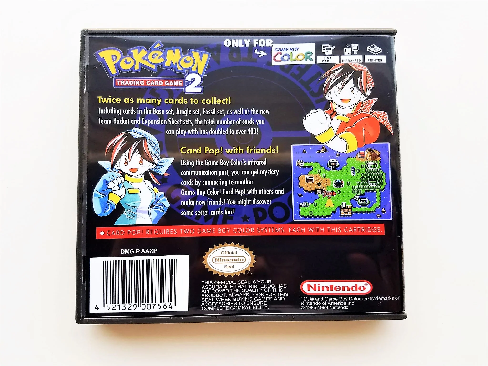 Pokemon Trading Card Game 2 (Gameboy Color GBC) - Image 2