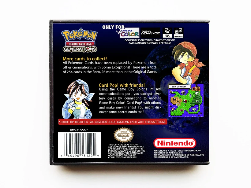 Pokemon Trading Card Game Generations (Gameboy Color GBC) - Image 2