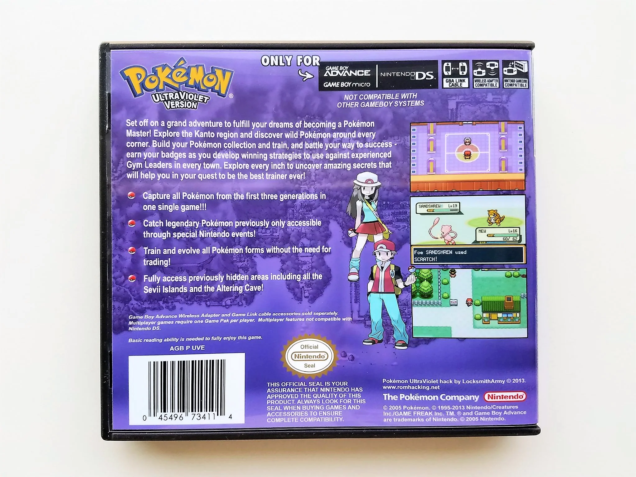 Pokemon Ultra Violet (Gameboy Advance GBA) - Image 2