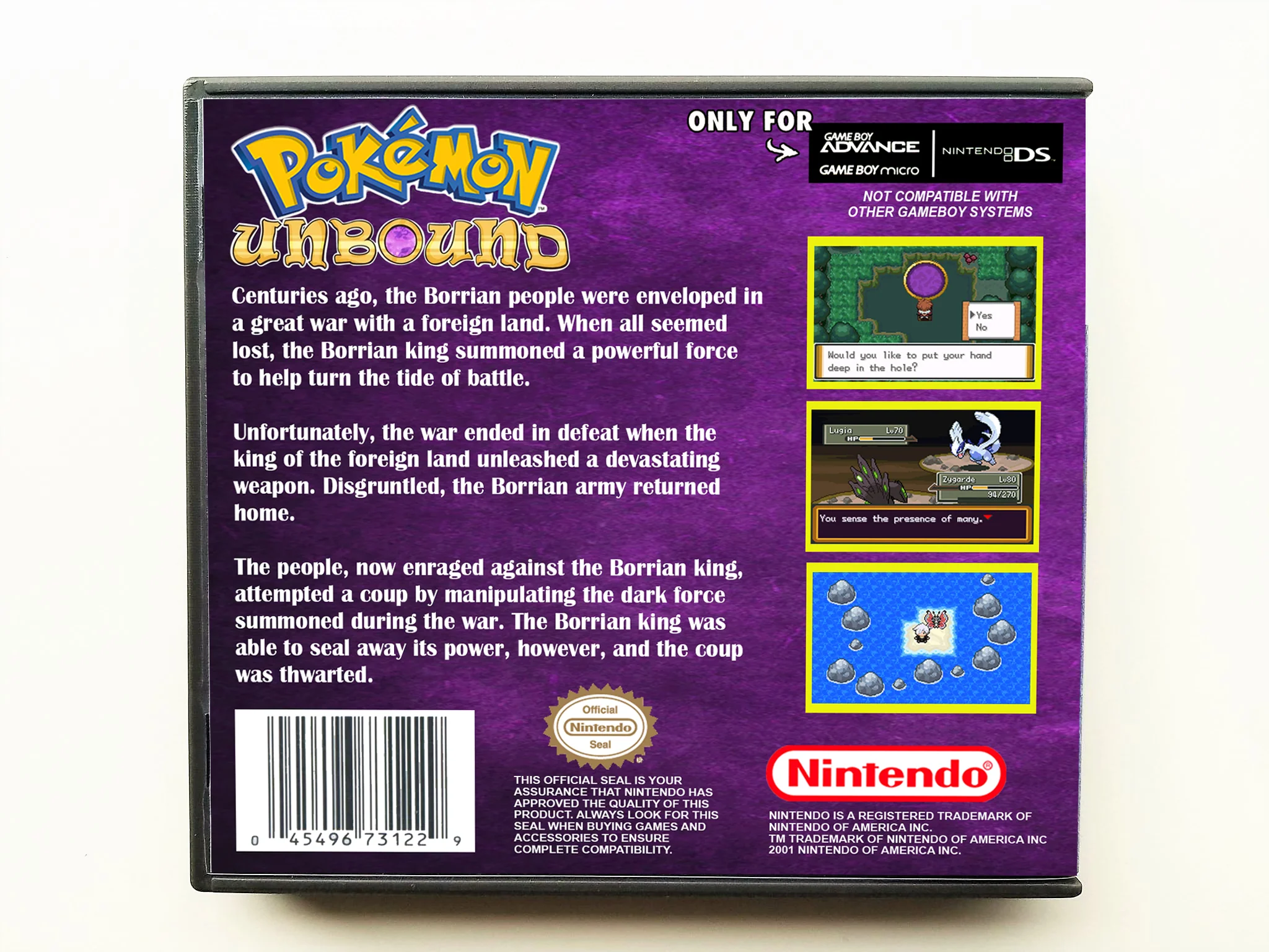 Pokemon Unbound (Gameboy Advance GBA) - Image 2