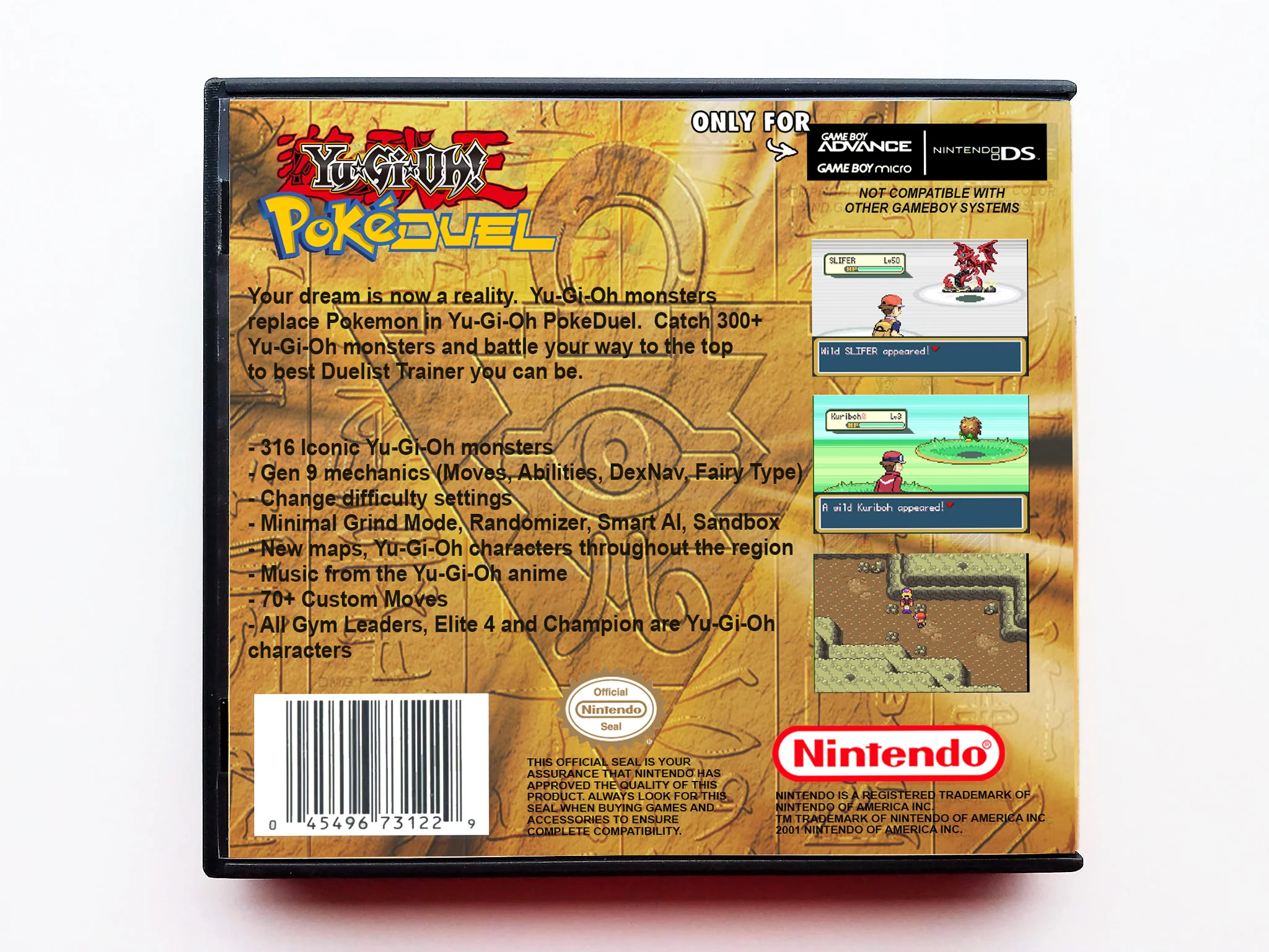 Pokemon Yugioh PokeDuel (Gameboy Advance GBA) - Image 2