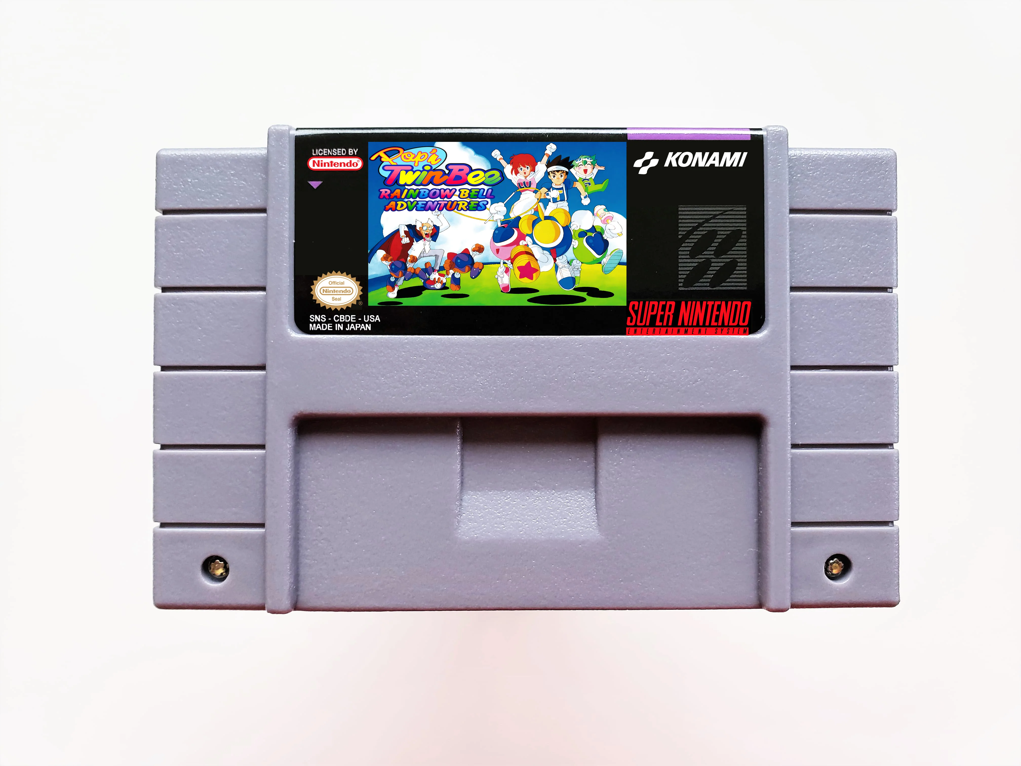 Pop'n TwinBee Rainbow Bell Adventures - (Super Nintendo SNES) - Image 3