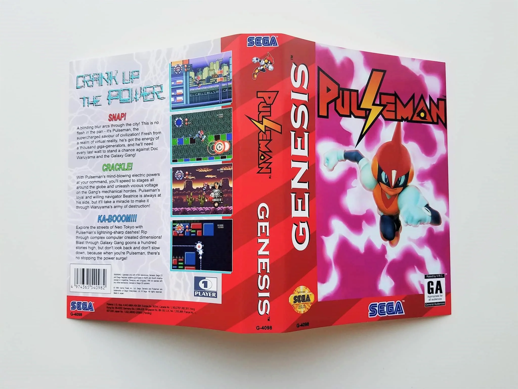 Pulseman - (Sega Genesis) - Image 3