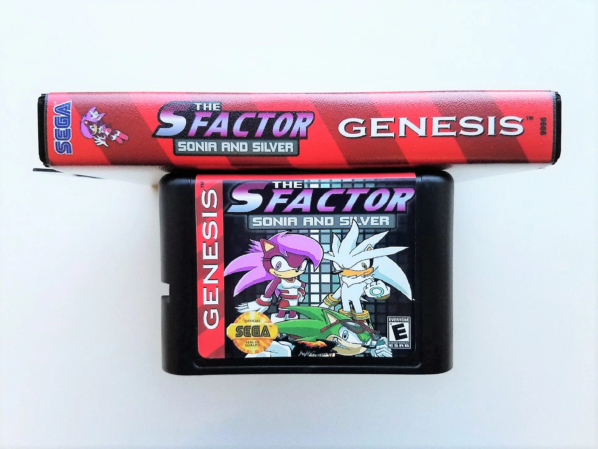 S Factor Sonia and Silver - (Sega Genesis) - Image 3