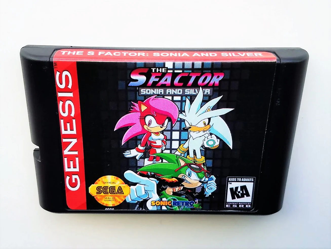 S Factor Sonia and Silver - (Sega Genesis) - Image 4