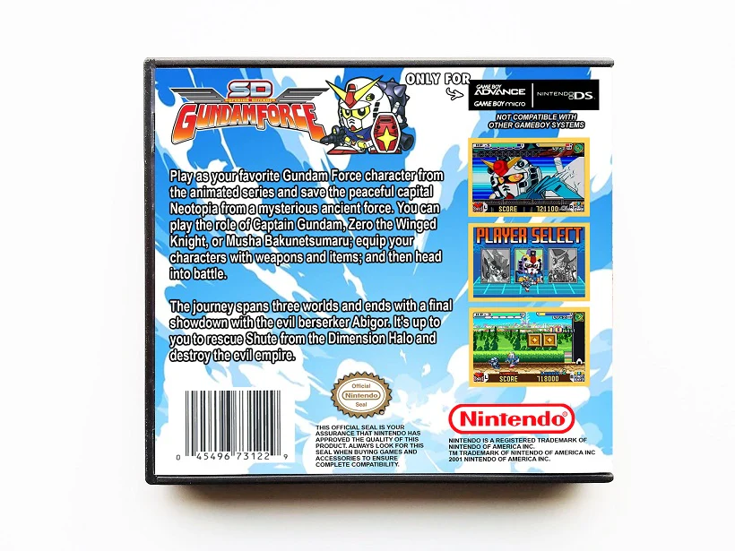 SD Gundam Force (Gameboy Advance GBA) - Image 2